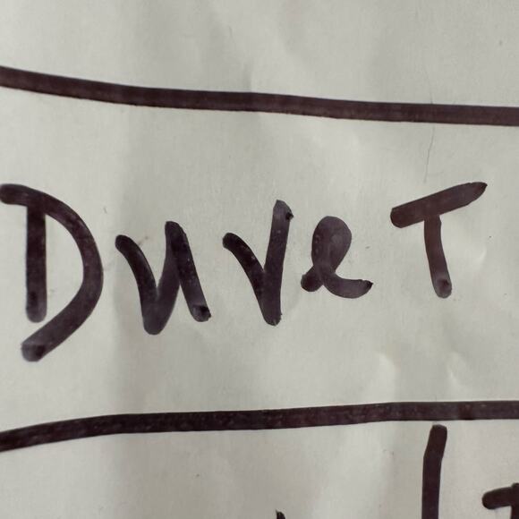 Pottery Barn Red Blue Jacobean Floral Vine Botanica Duvet Cover King Cotton - Picture 5 of 7